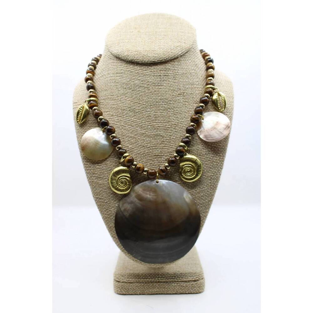 NEW MARE SOLE AMORE women's jasmine necklace in brown
